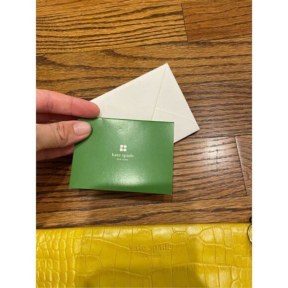 NWT Kate spade crocodile wristlet - Picture 6 of 7